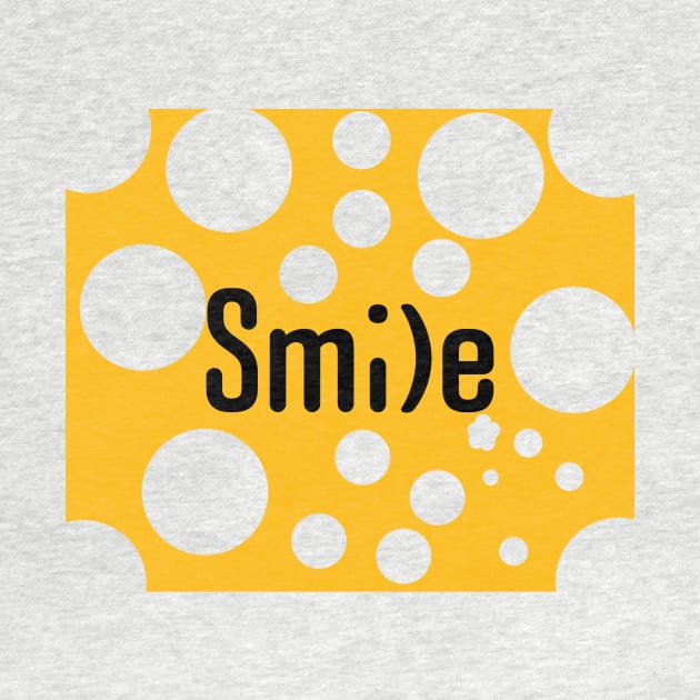 Smile typography by daghlashassan